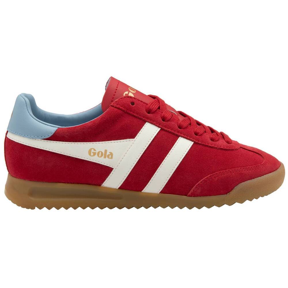 NEW GOLA women’s torpedo sneakers in red/off white/air